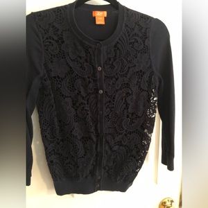 Navy Cardigan Sweater